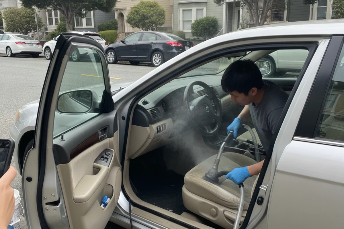 Car & Auto Upholstery Cleaning in San Francisco